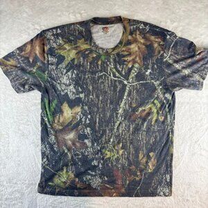 Duofold T-Shirt Camo Camouflage Men's Large Short Sleeve